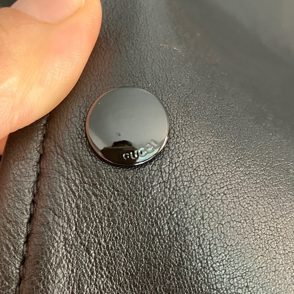 Brand new GUCCI leather Bomber jacket! EXCELLENT condition! - Picture 15 of 16